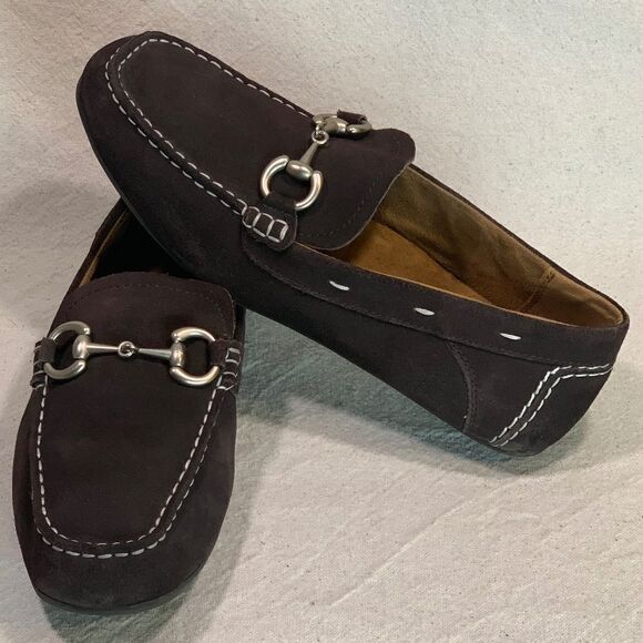 Nunn Bush Suede Horsebit Driving Loafers Mens Size 9.5M - Picture 8 of 16